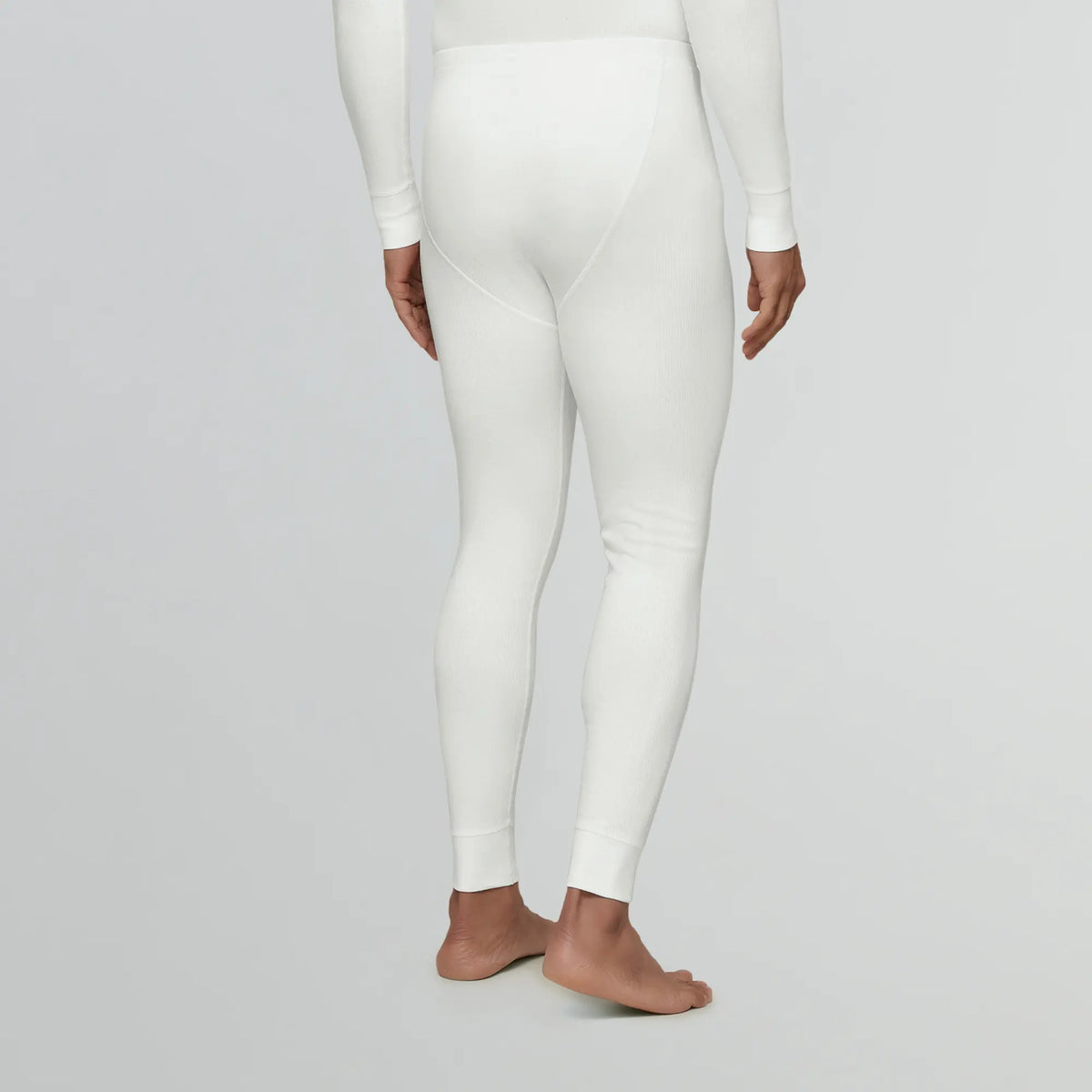 Cotton Rich Thermal Long Johns Ivory White - XYXX Apparels
