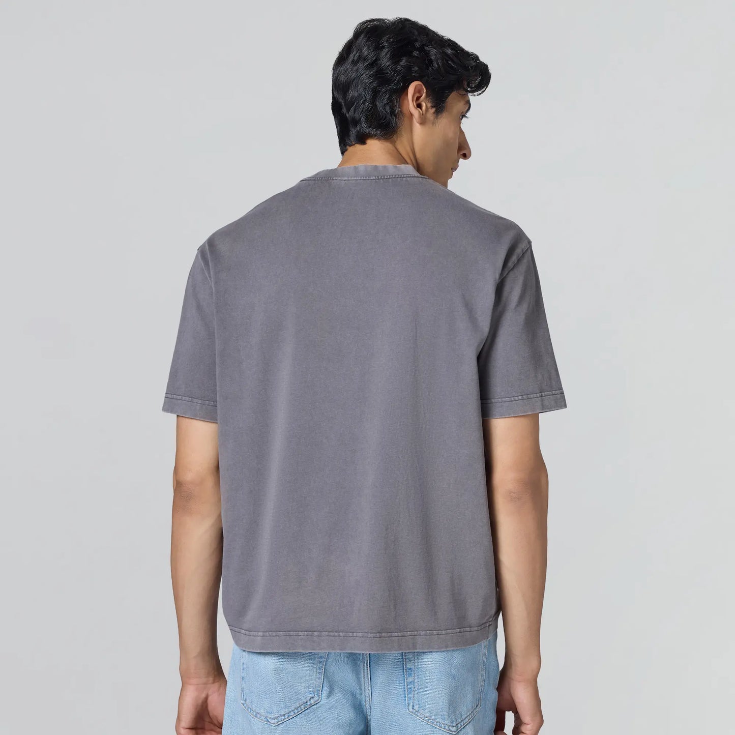 Haze Relaxed Fit Washed T-shirt - Graphite Grey