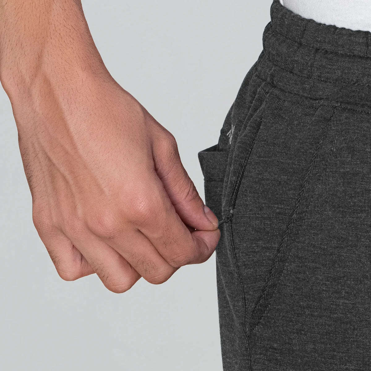 Hype Cotton Rich Shorts Graphite Grey