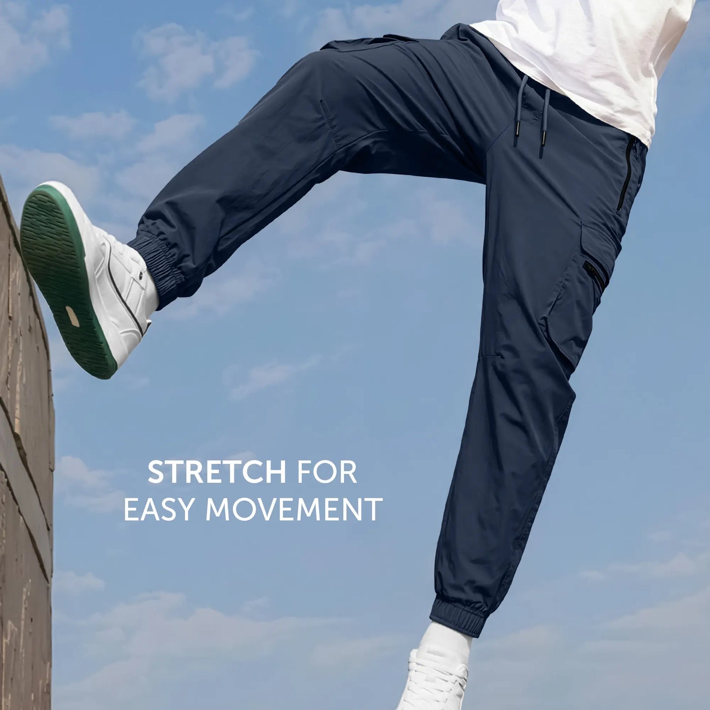Moveo Cargo Joggers Midnight Blue