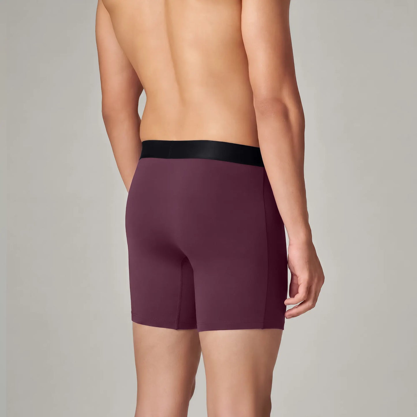 Alpha Tactel Boxer Briefs -Auburn Red