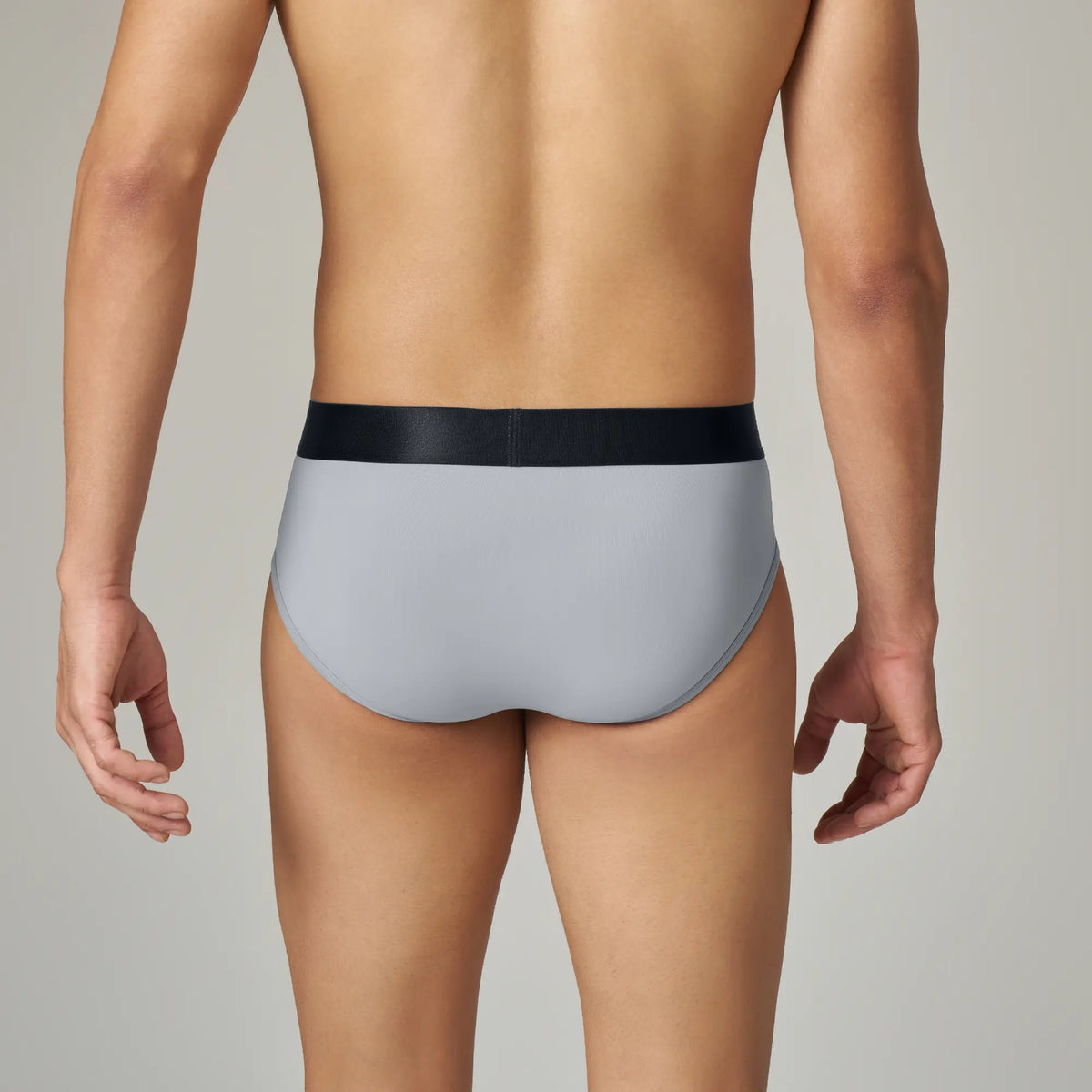 Alpha Tactel Briefs - Ash Grey