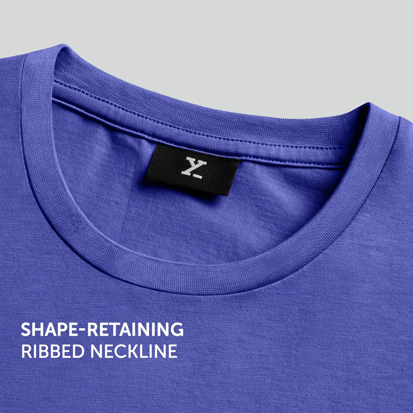 Iconique Supima Cotton T-shirt Denim Blue