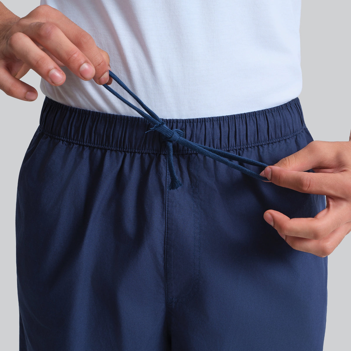 Zen Cotton Easy Shorts Midnight Blue