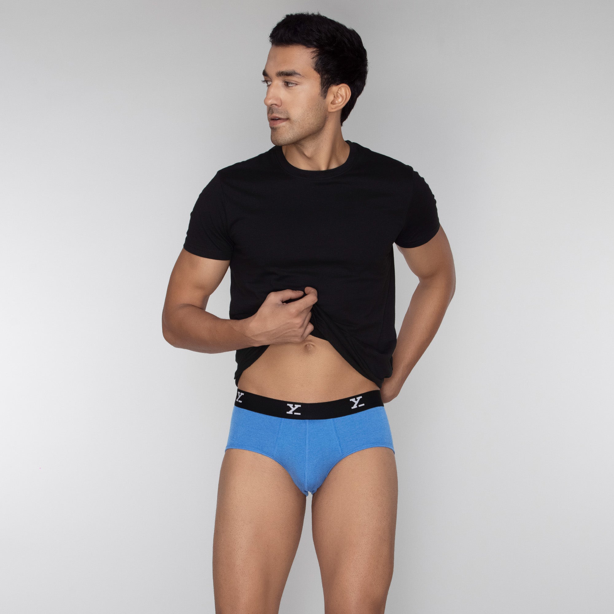 Ace Medley Modal Briefs For Men Olympic Blue Olympic Blue -  XYXX Mens Apparels
