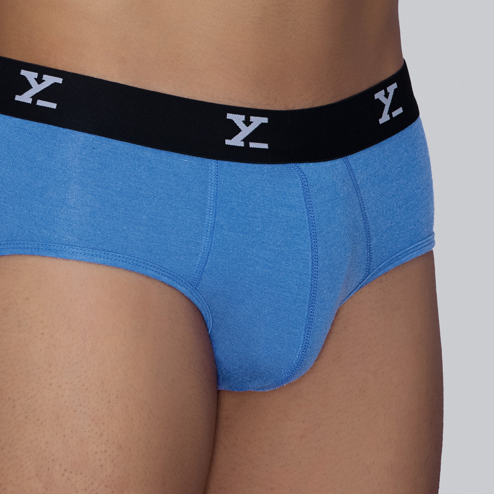Ace Medley Modal Briefs For Men Olympic Blue Olympic Blue -  XYXX Mens Apparels