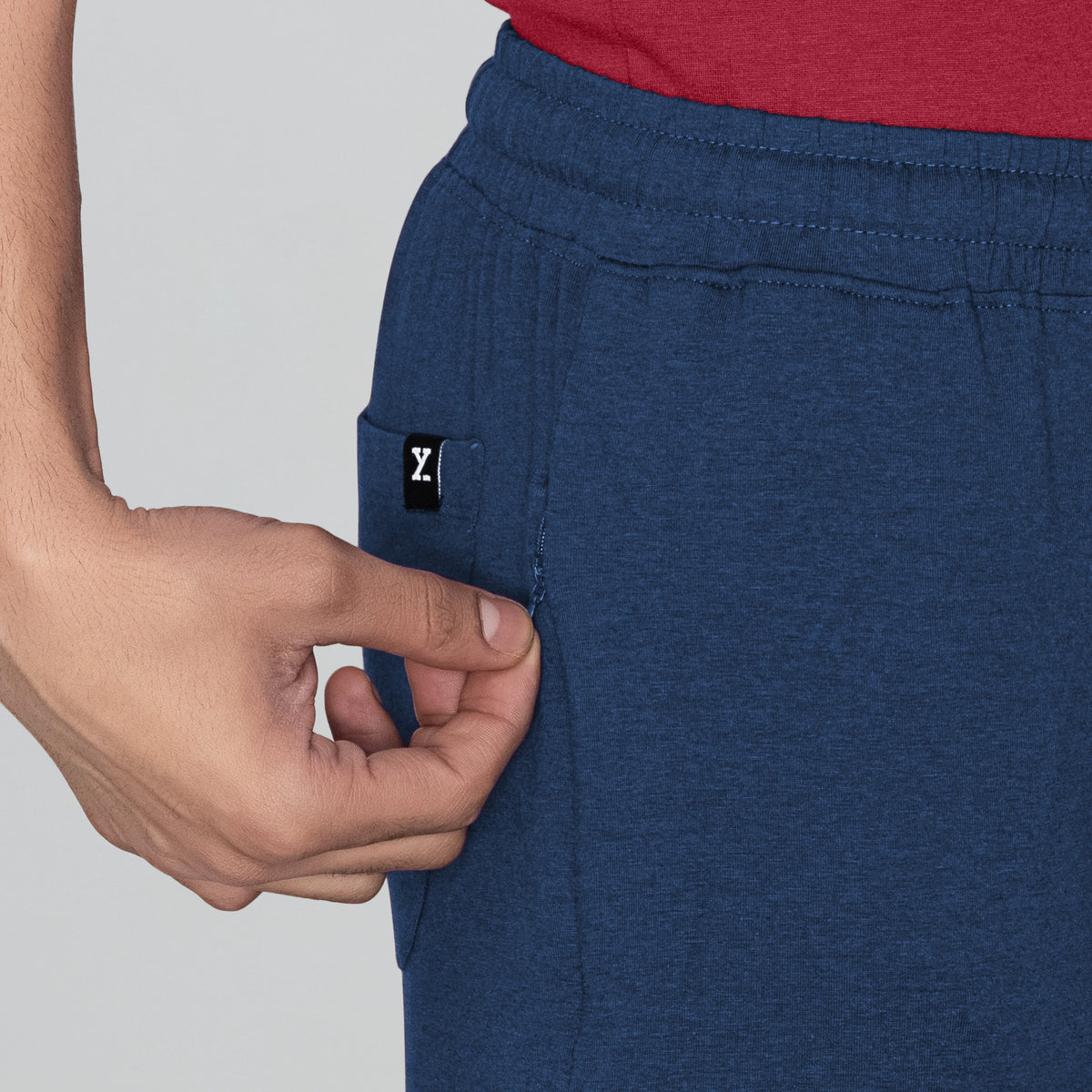 Ace Modal-Cotton Shorts Estate Blue
