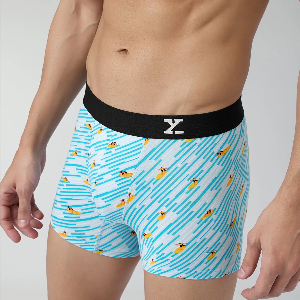 Prints For You Trunks Blue - XYXX Crew