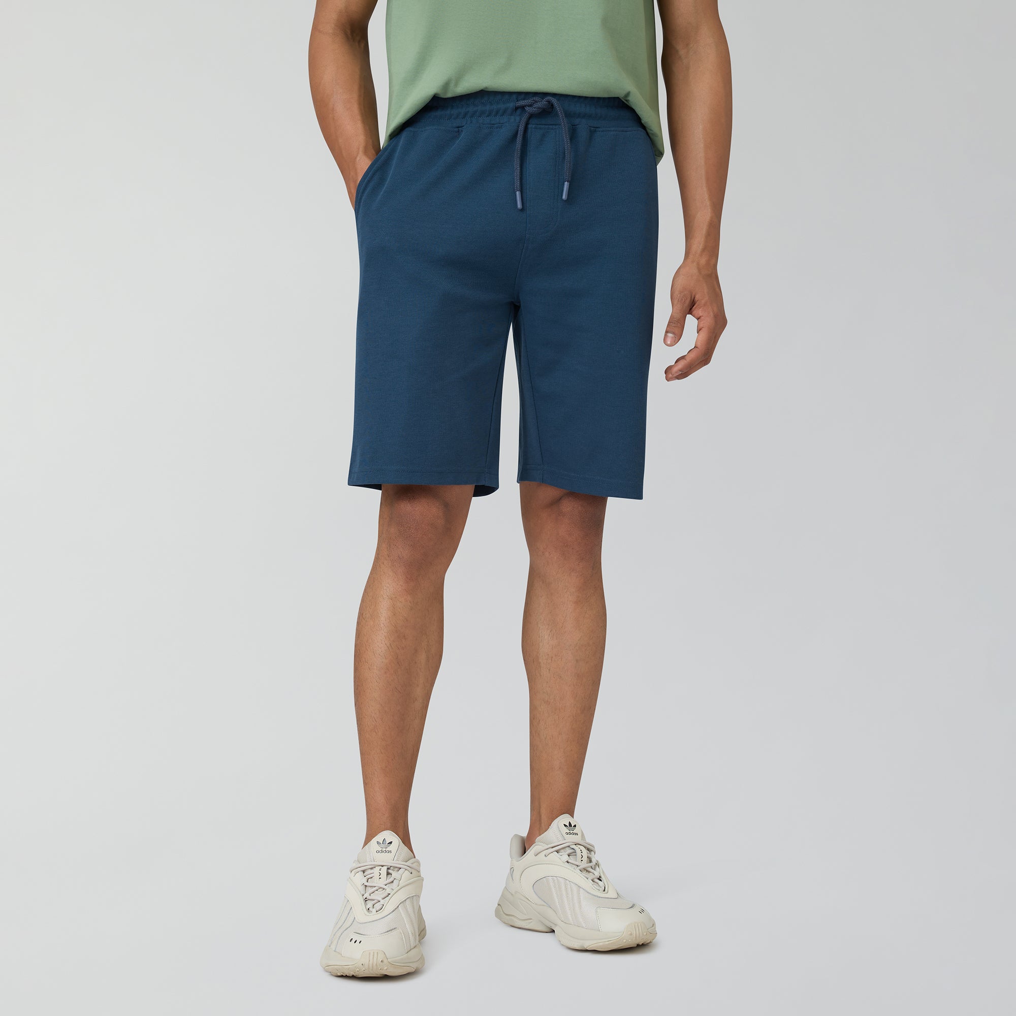 Nova Cotton Rich Shorts Oxford Blue
