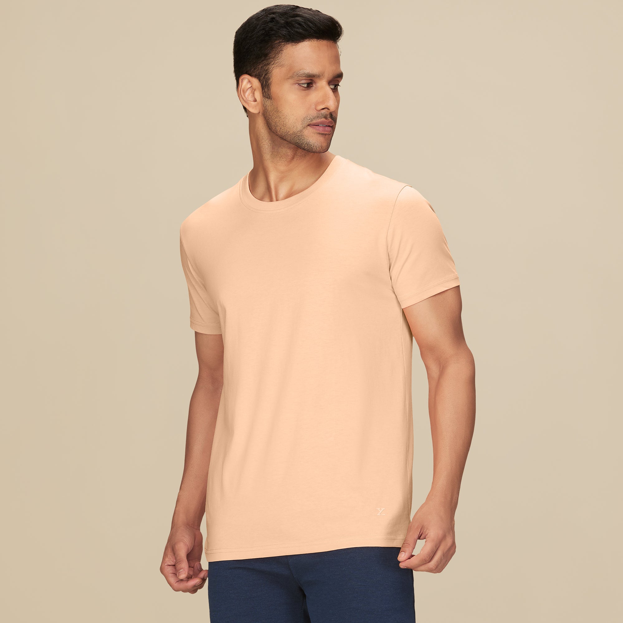 XYXX-Element Combed Cotton Polo T-shirts French Pink-M