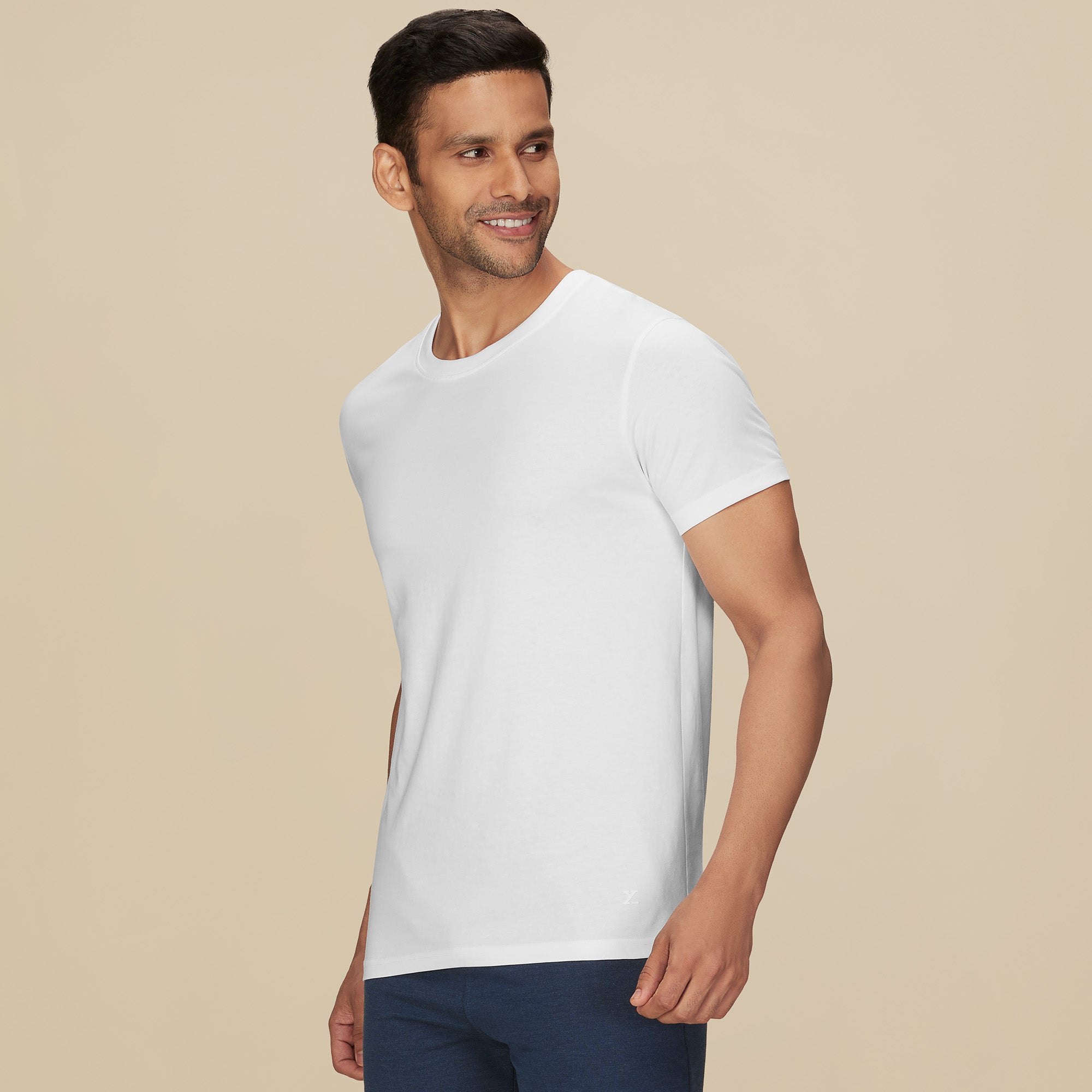 Pace Combed Cotton T-shirts Polar White