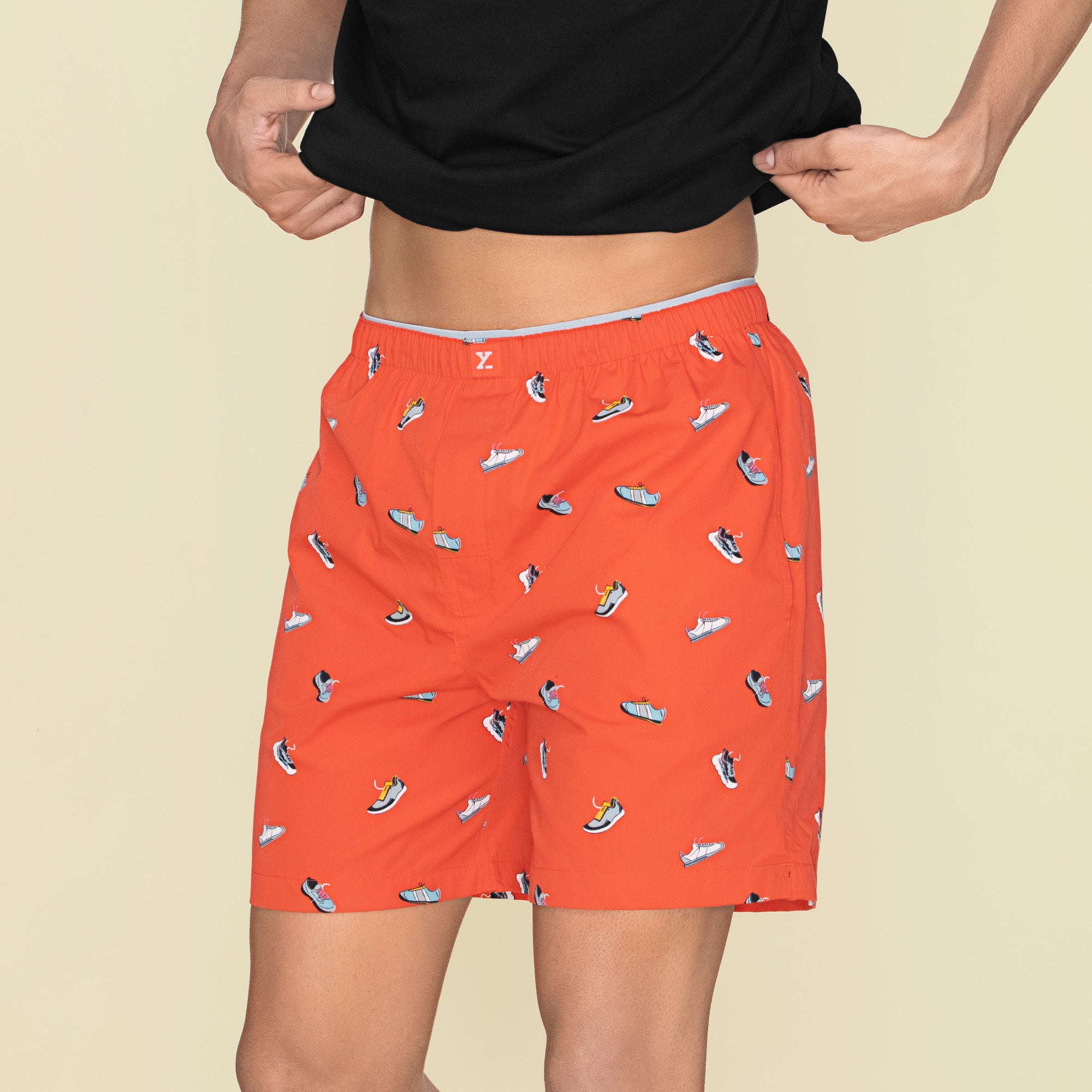 Buy Renew Combed Cotton Boxer Shorts Shoes With Side Pockets – XYXX Apparels
