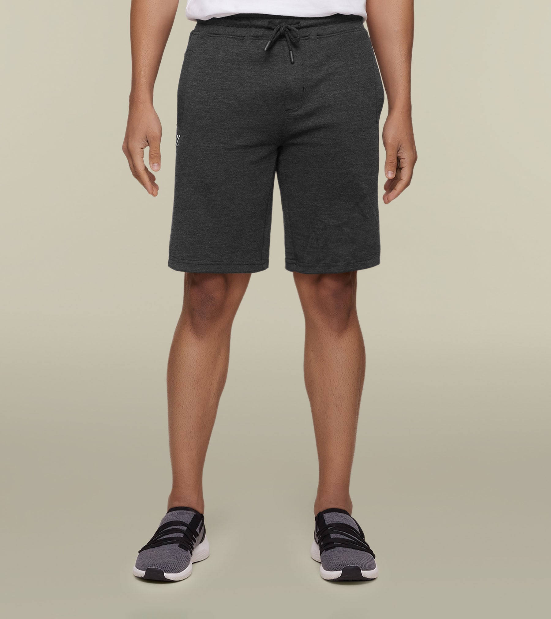 Ace Modal-Cotton Shorts Graphite Grey