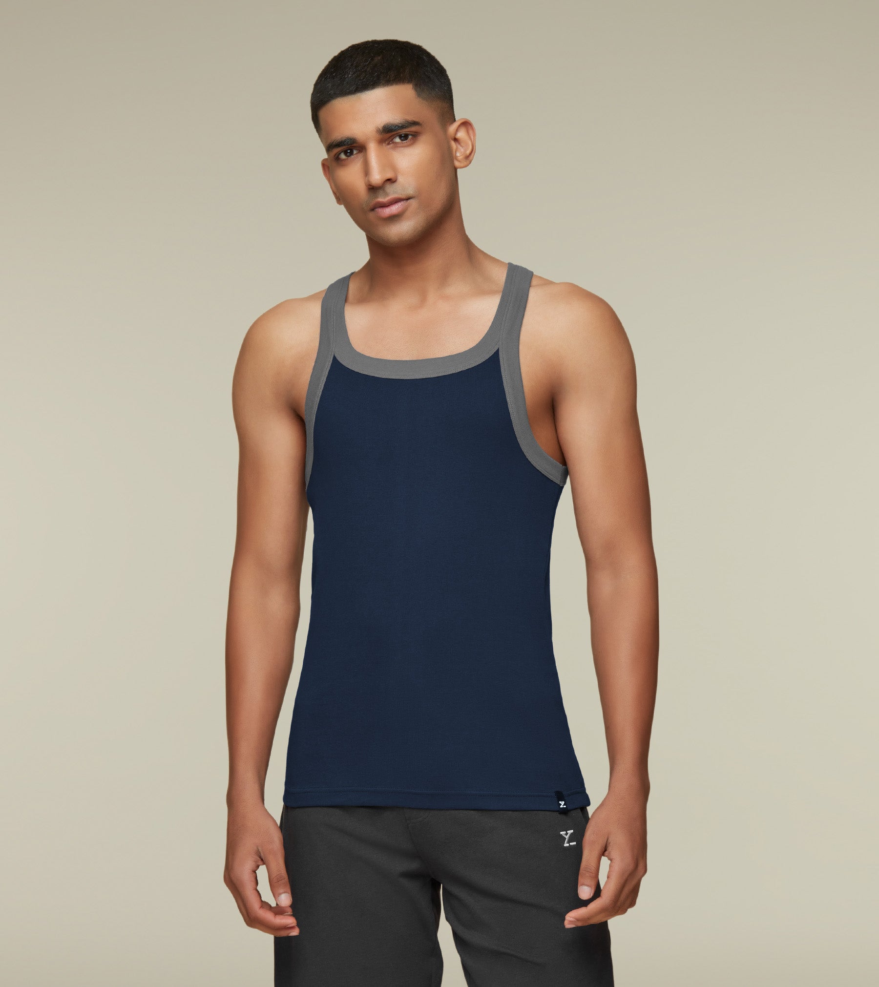 Men roundneck Broad shoulder vest - Pack of 2, Buy Mens & Kids Innerwear