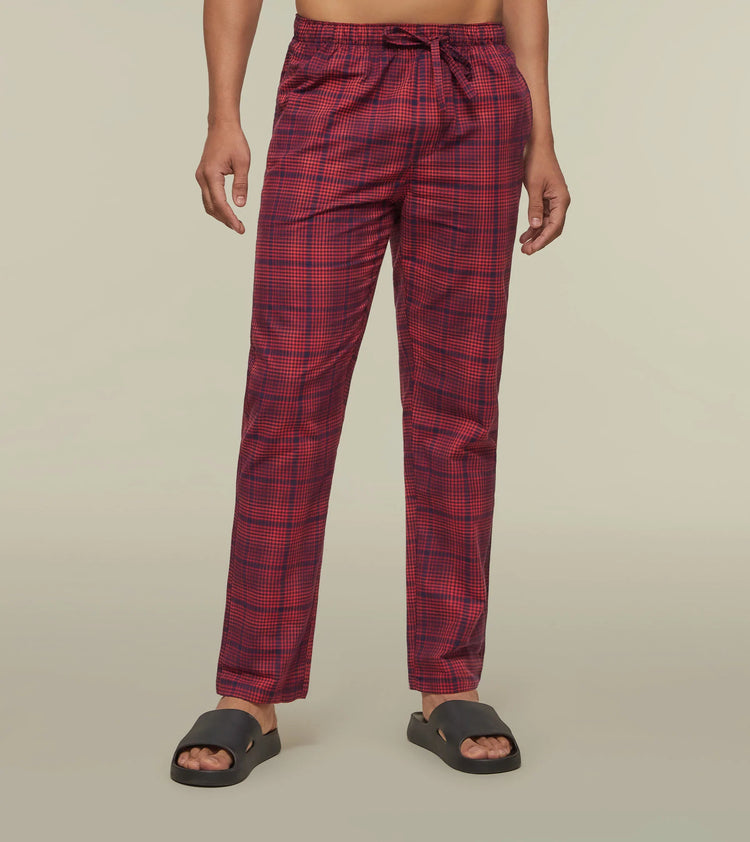 Cotton Checked Pyjamas for Men