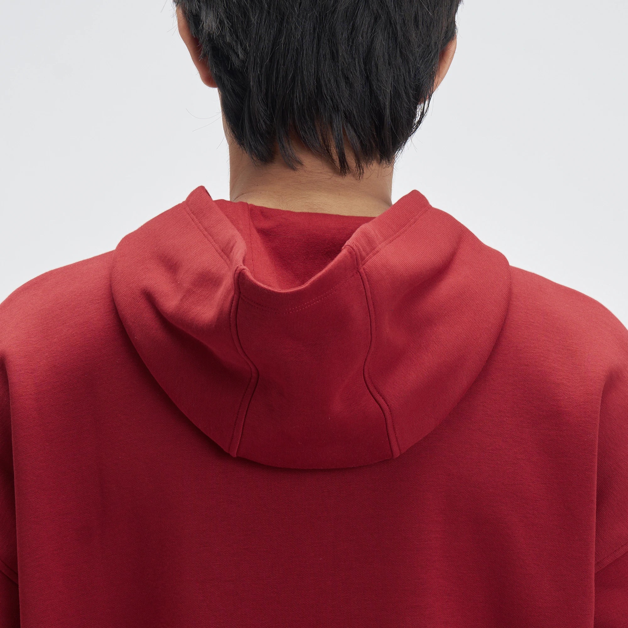 Crew Oversized Hoodie - Varsity Red