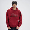 Crew Oversized Hoodie - Varsity Red
