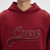 Crew Oversized Hoodie - Varsity Red