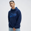 Crew Oversized Hoodie - Blue Nights