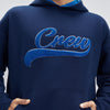 Crew Oversized Hoodie - Blue Nights