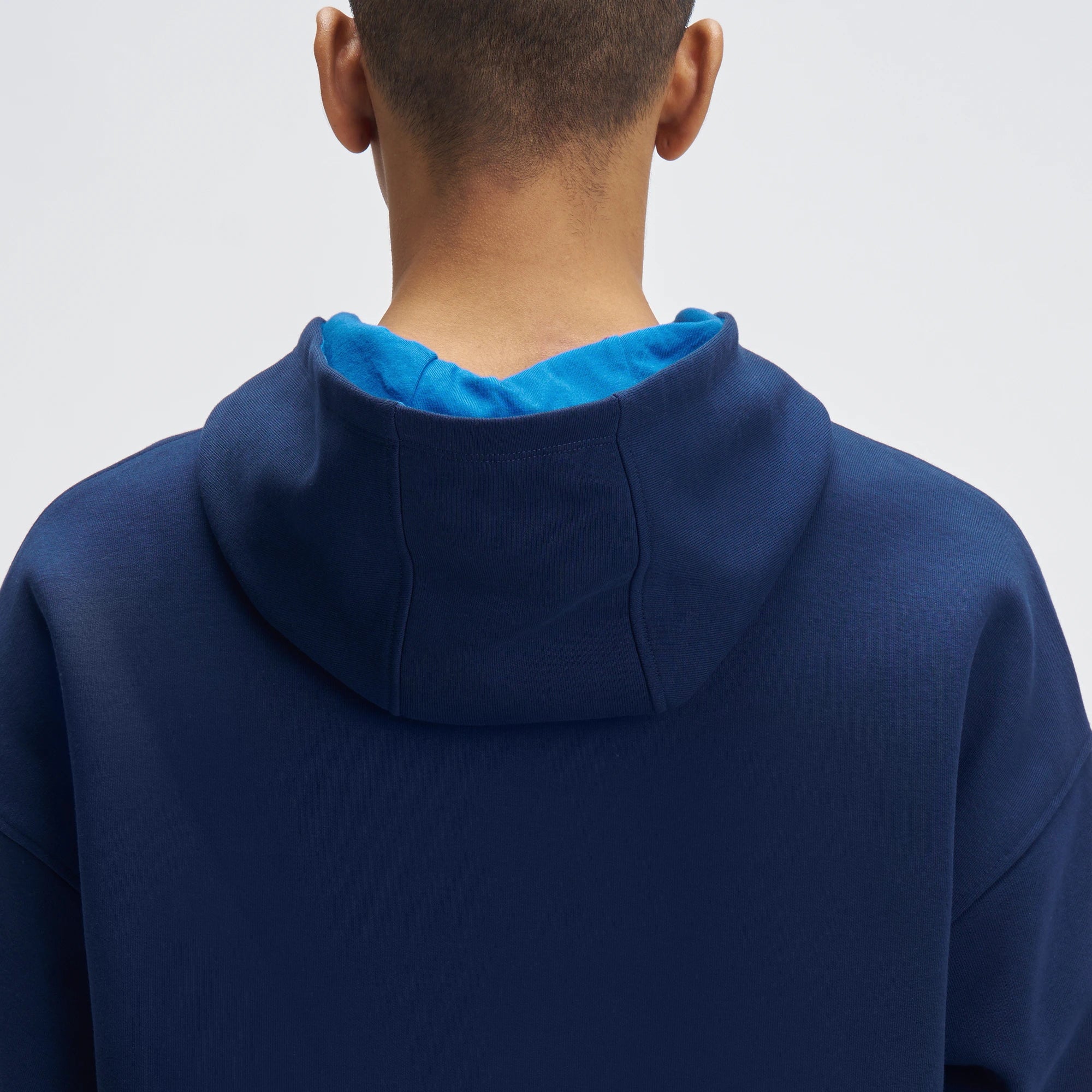 Crew Oversized Hoodie - Blue Nights