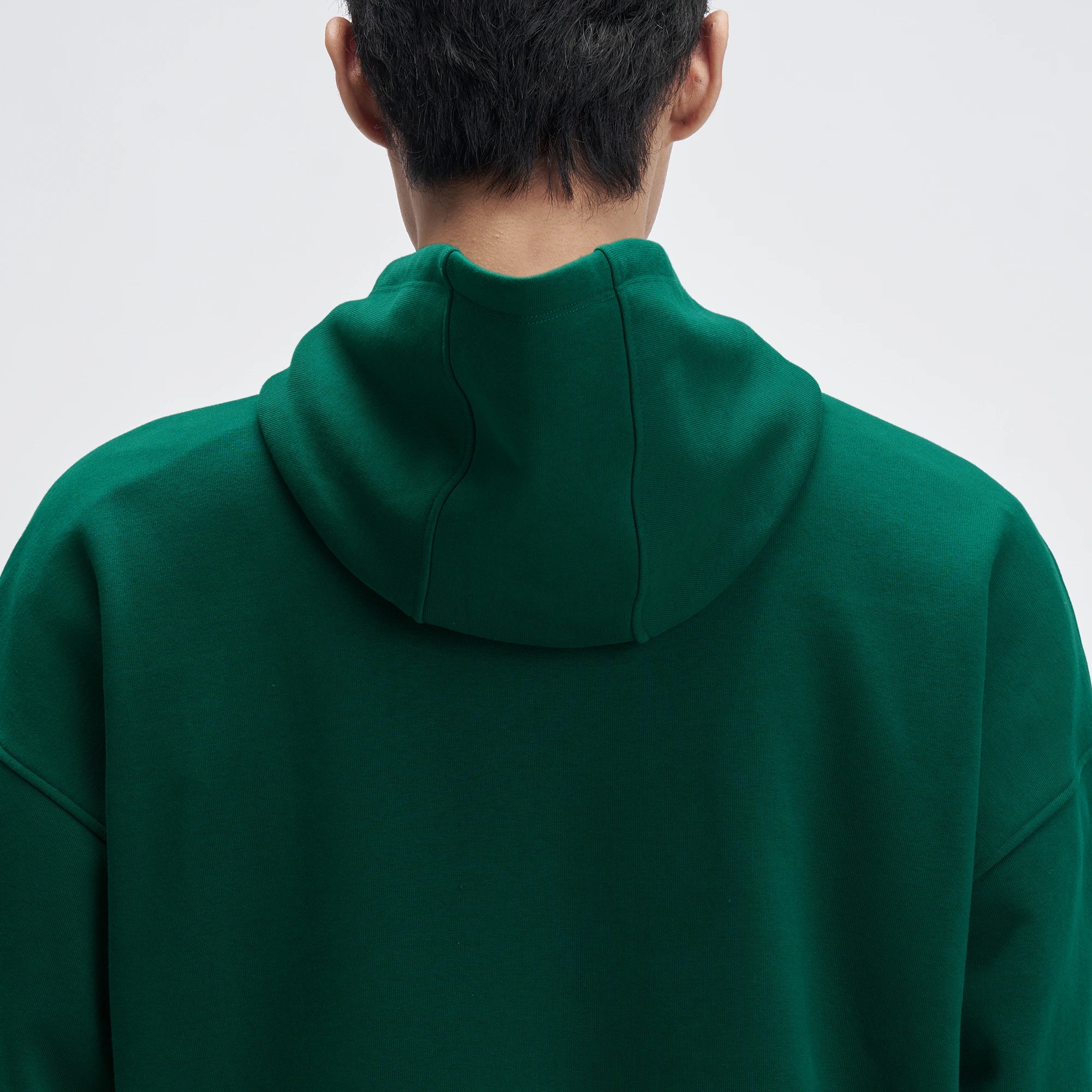 Crew Oversized Hoodie  - Ivy Green