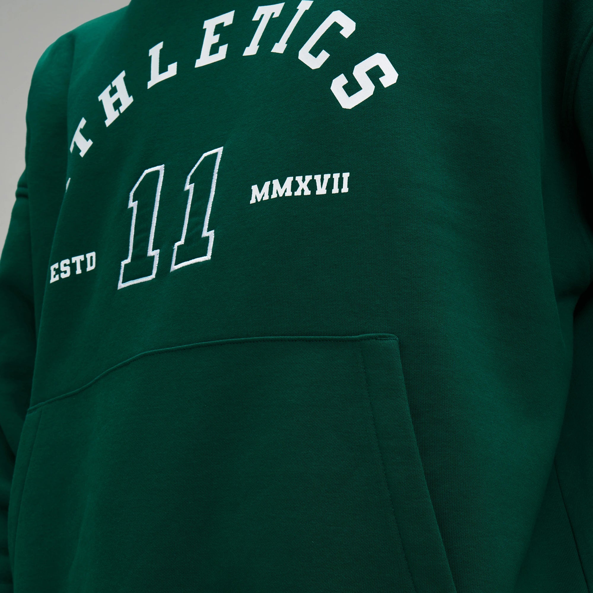 Crew Oversized Hoodie  - Ivy Green