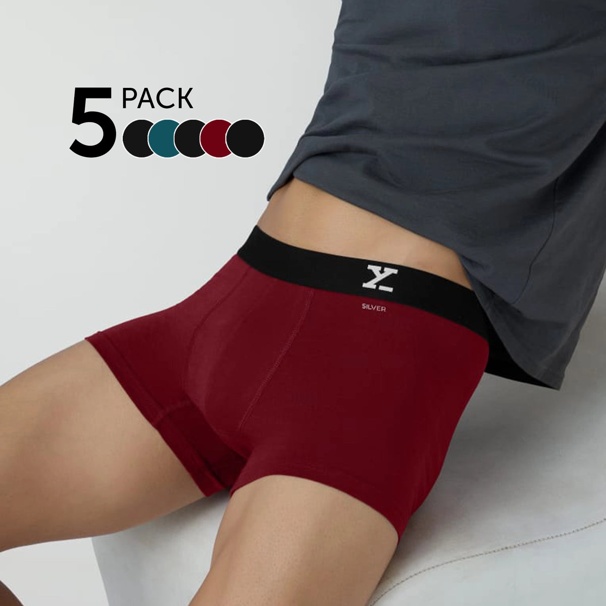 Cotton Trunks (Pack of 5)