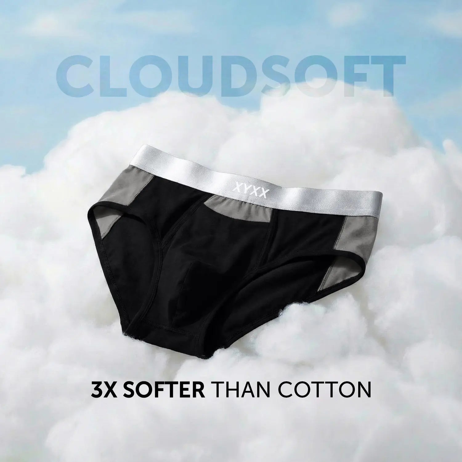 Illuminati Modal Briefs Black Smoke