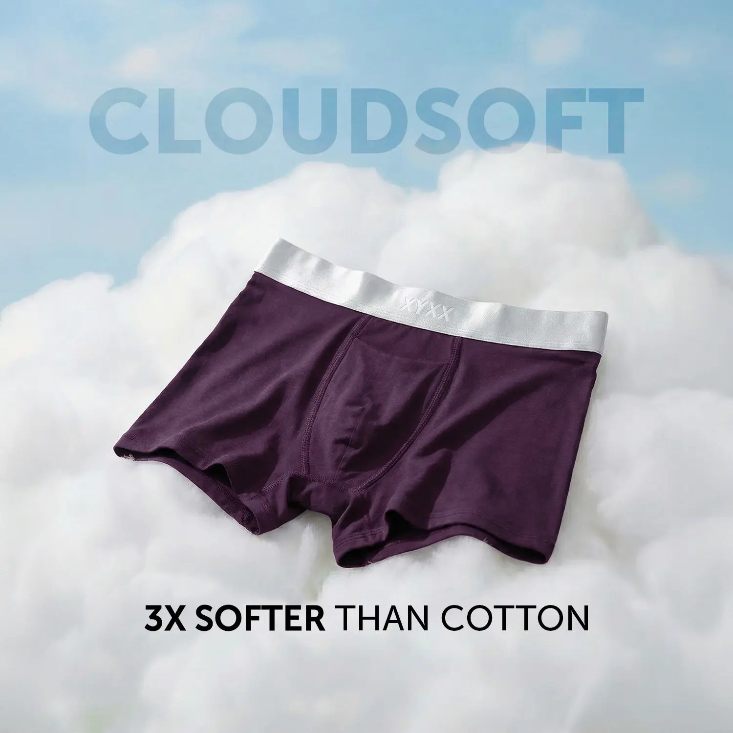 Illuminati Modal Trunks Plum Purple