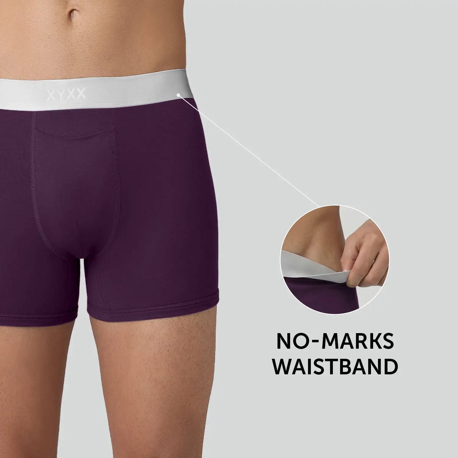 Illuminati Modal Trunks Plum Purple