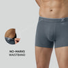 Traq Silver Cotton Trunks Stone Grey