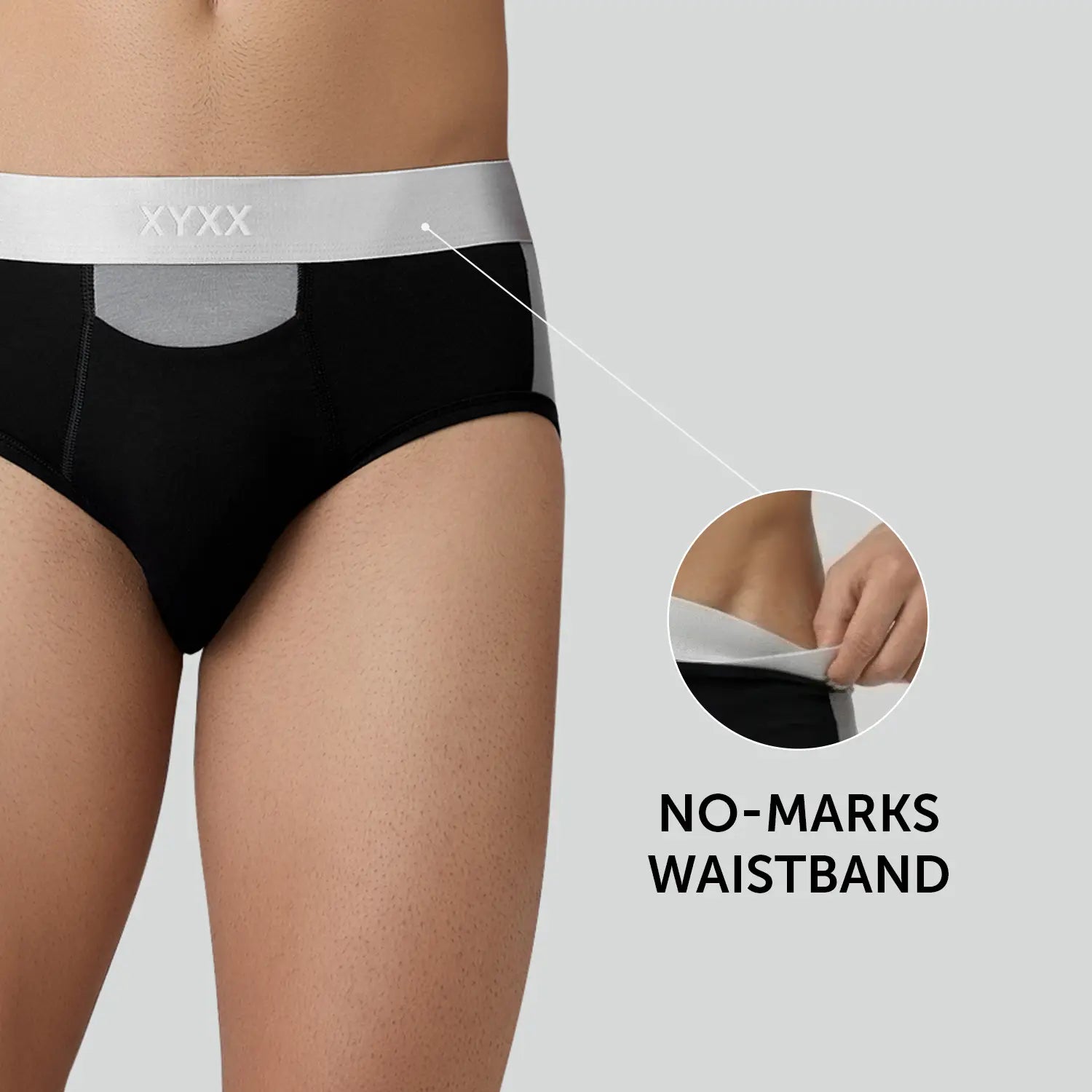 Illuminati Modal Briefs Black Smoke