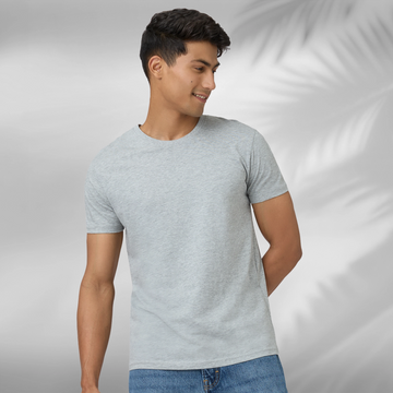 Pace Combed Cotton T-shirts Frost Grey