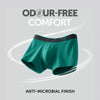 Traq Silver Cotton Trunks Aqua Green