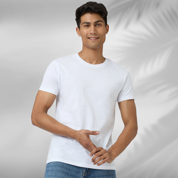Pace Combed Cotton T-shirts Polar White