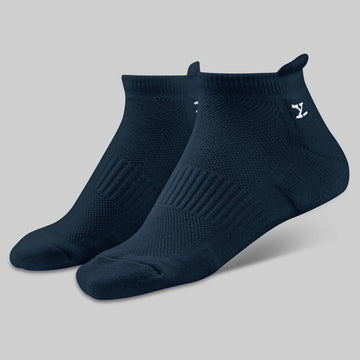 Uno Cotton Stretch Blend Socks Midnight Blue - XYXX Crew