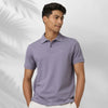 Nova Combed Cotton Polo T-shirts Misty Lilac