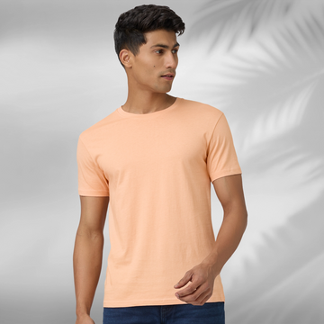 Pace Combed Cotton T-shirts Peach Blush
