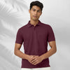 Nova Combed Cotton Polo T-shirts Merlot Maroon