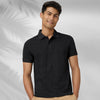 Nova Combed Cotton Polo T-shirts Pitch Black