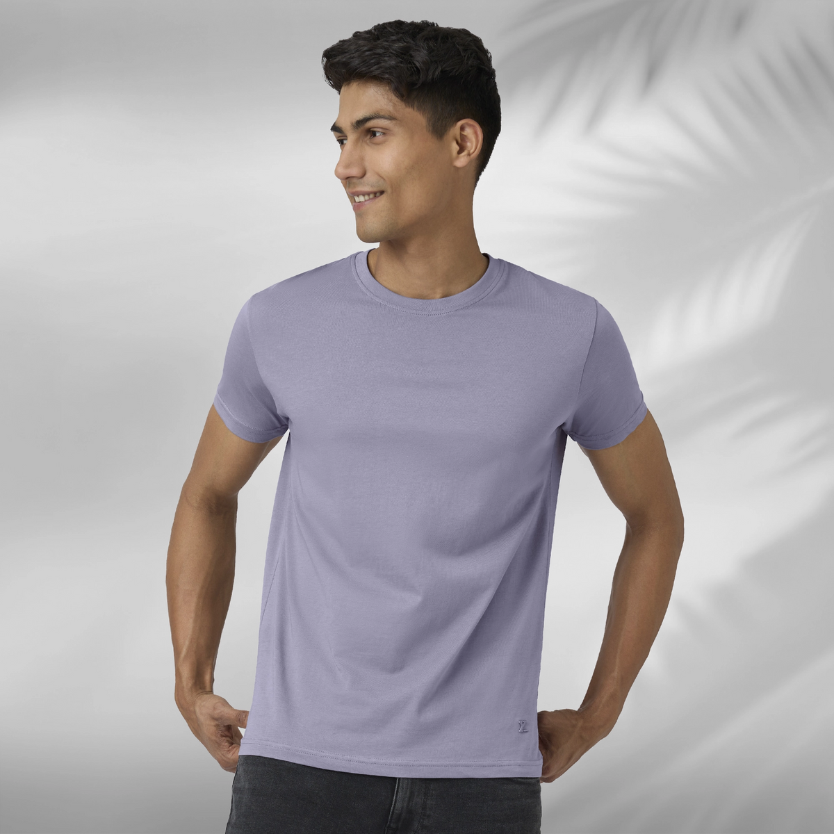 Pace Combed Cotton T-shirts Misty Lilac