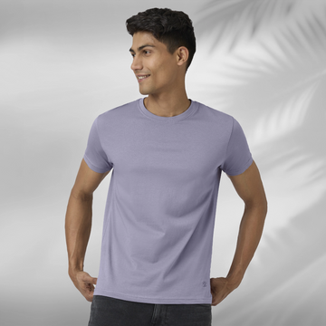 Pace Combed Cotton T-shirts Misty Lilac