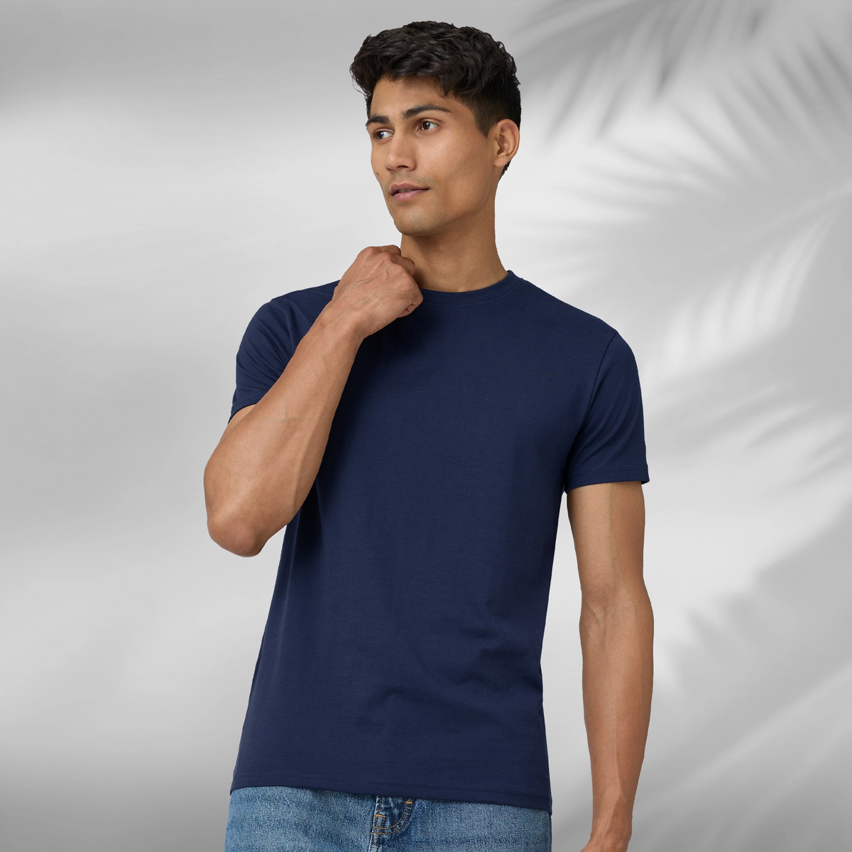 Pace Combed Cotton T-shirts Midnight Blue