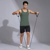 Nova Round Neck Racer Back Vest Olive Green