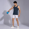 Nova Round Neck Racer Back Vest Midnight Blue