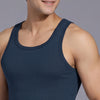 Nova Round Neck Racer Back Vest Midnight Blue
