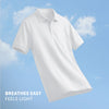 Nova Combed Cotton Polo T-shirts Polar White