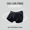 Sprint Cotton Stretch Trunks Black Knight