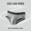 Sprint Cotton Stretch Briefs Opal Grey